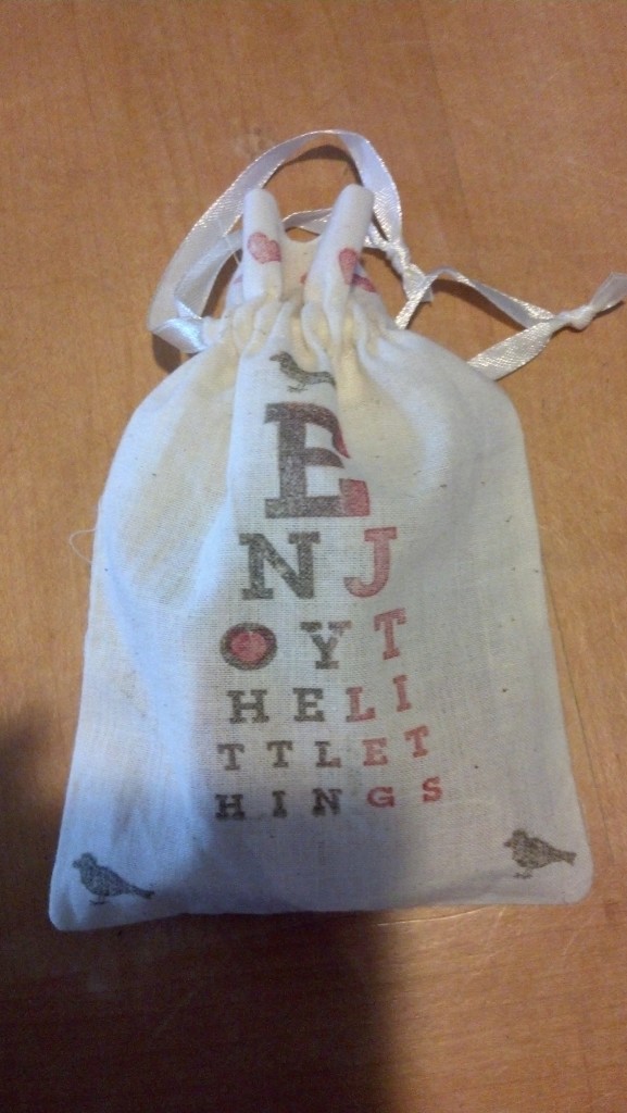muslin bag